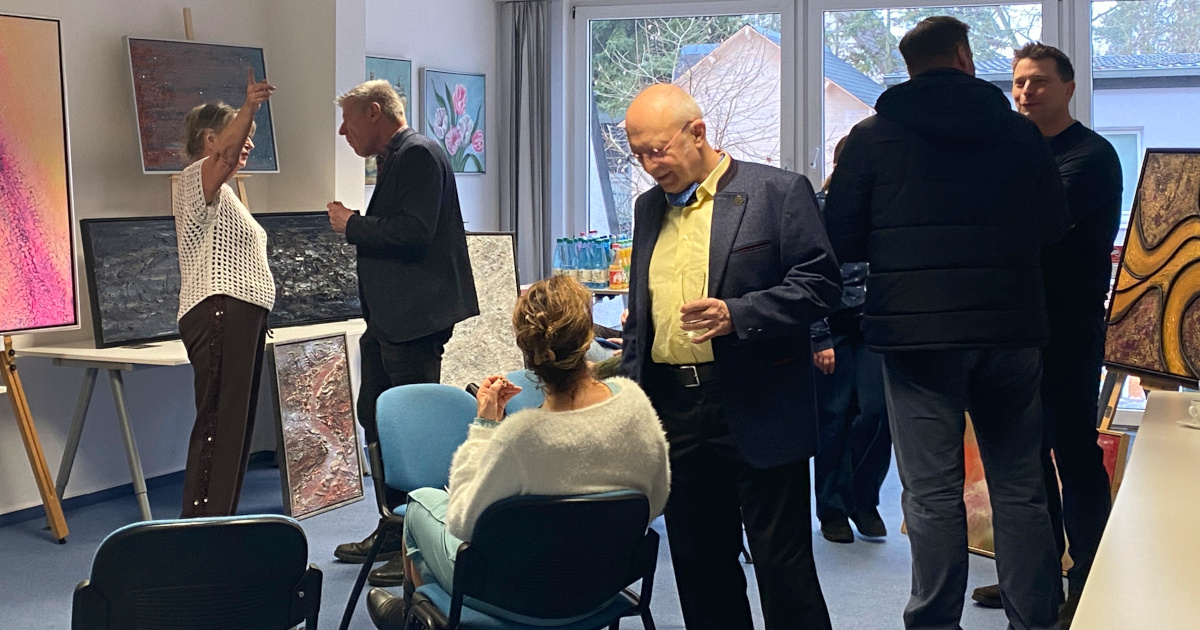 Finissage von Kerstin Puhlmann in Stahnsdorf