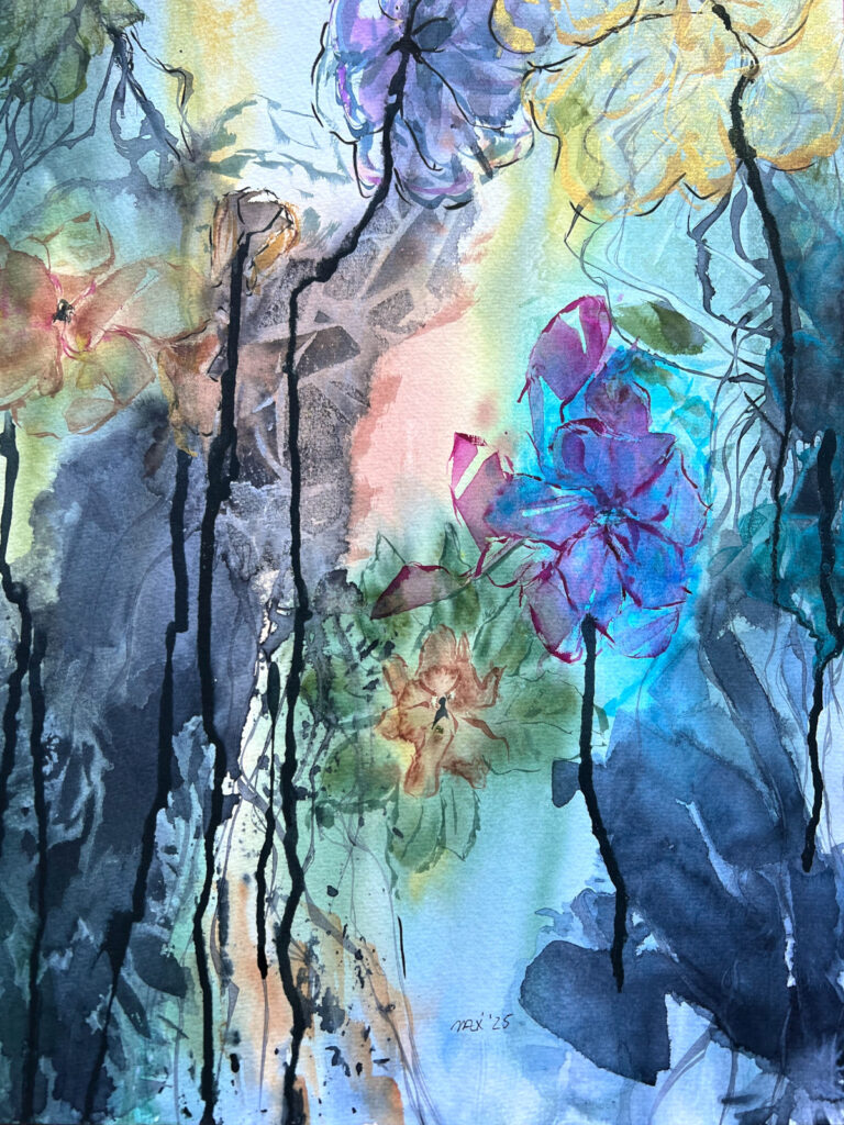 Aquarellmalerei von Margret Manthey