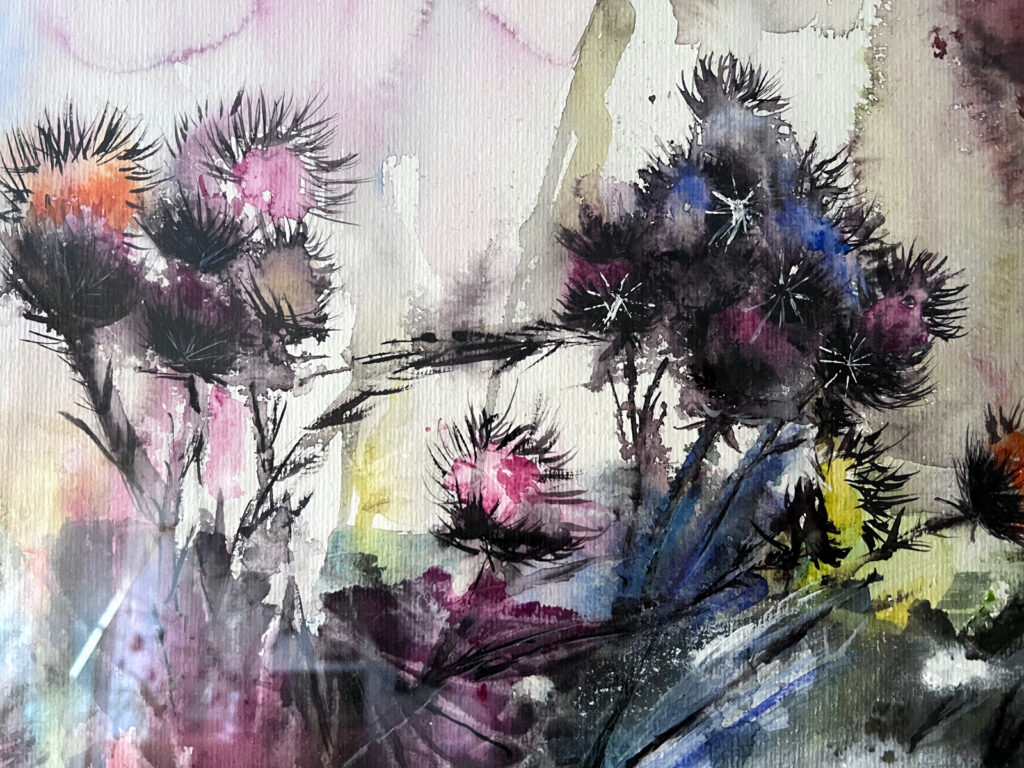 Aquarellmalerei von Margret Manthey