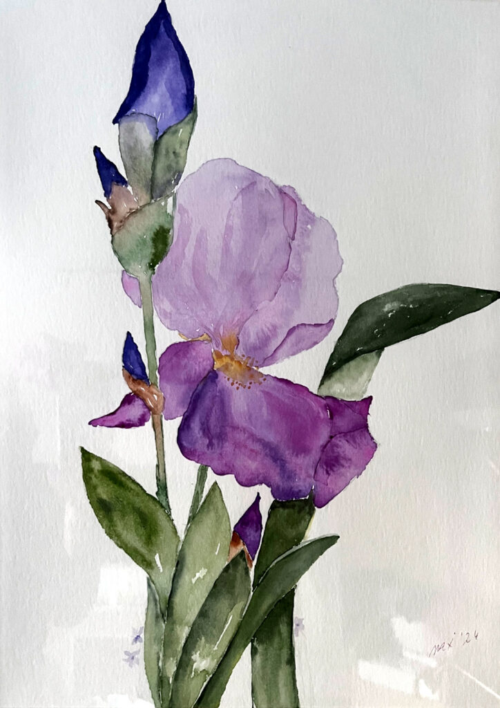 Aquarellmalerei von Margret Manthey