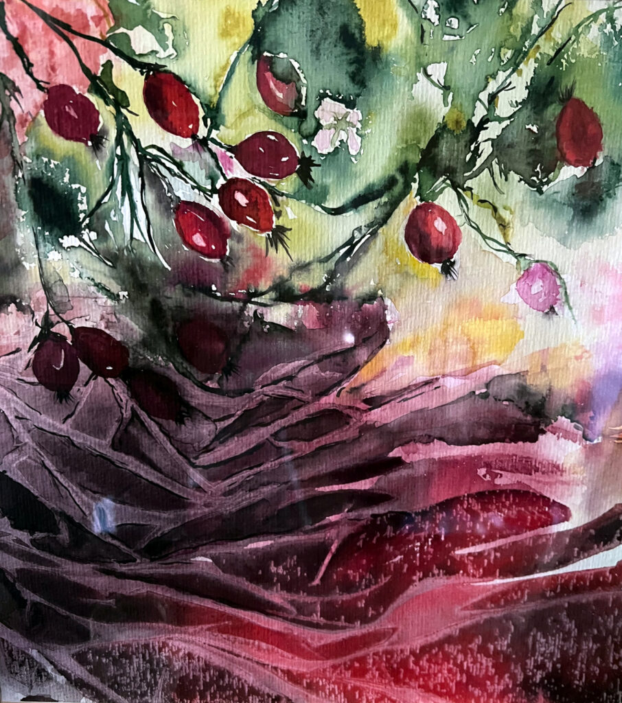 Aquarellmalerei von Margret Manthey