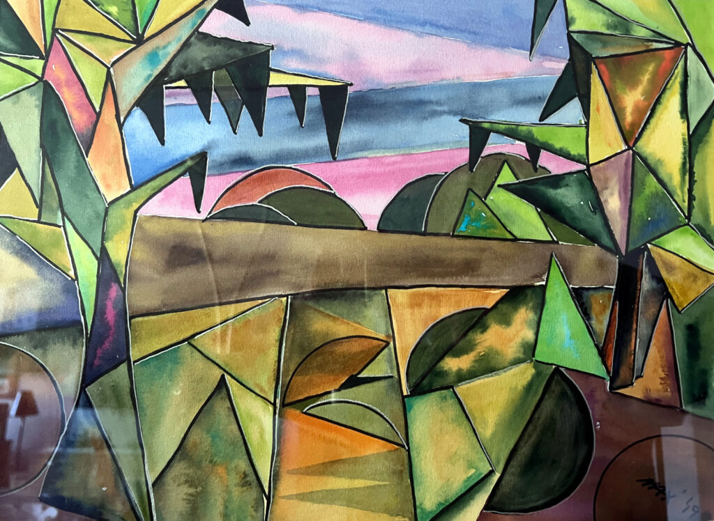 Aquarellmalerei von Margret Manthey