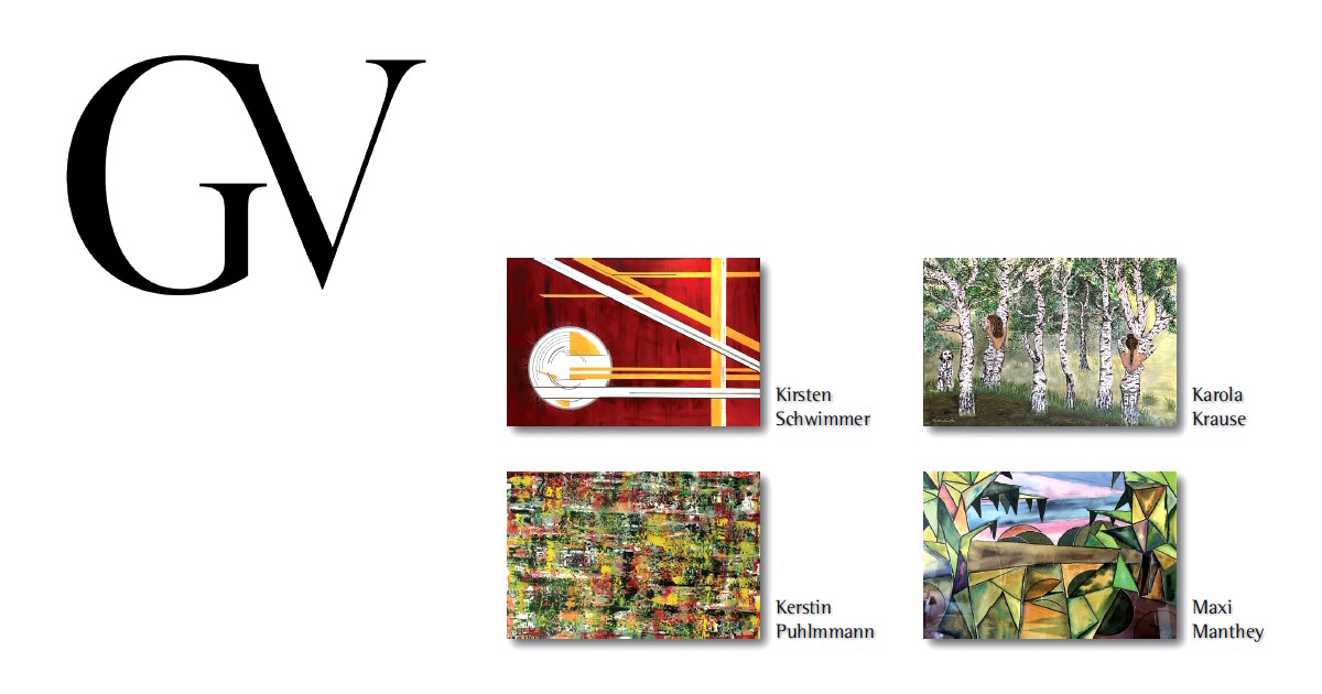 Vernissage mit Kerstin Puhlmann, Kirsten Schwimmer, Karola Krause und Maxi Manthey